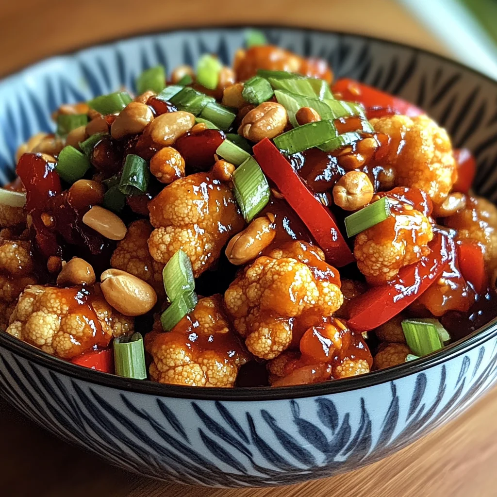Kung Pao Cauliflower