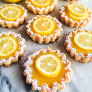 Lemon Curd Tartlets