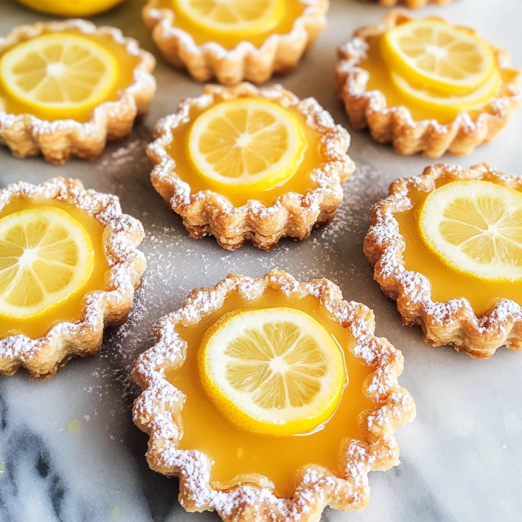 Lemon Curd Tartlets