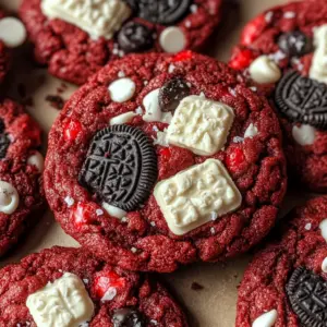 Red Velvet Oreo Cookies