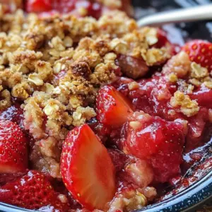 Strawberry Crisp Recipe