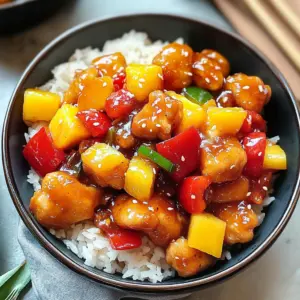 Sweet And Sour Chicken Recipe