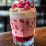 Vanilla Raspberry Iced Latte