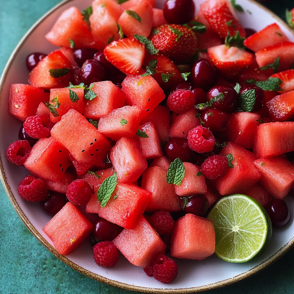 Watermelon Fruit Salad