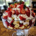 strawberry shortcake trifle